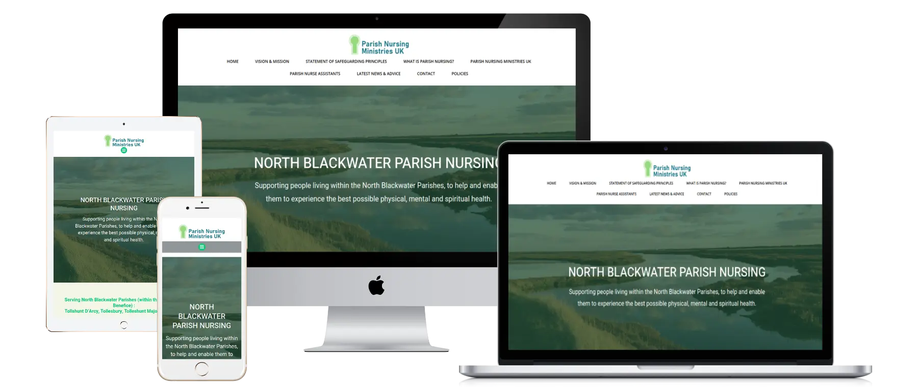 blackwaterparishnursing website built by Digital Rise