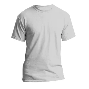 Grey Round Neck T-Shirt- DigitalRise
