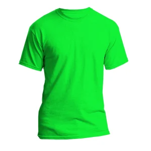 Lime Green Round Neck T-Shirt