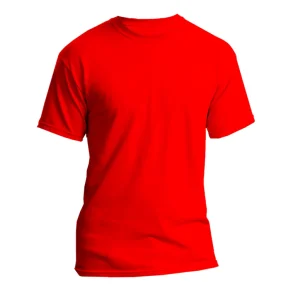Red Round Neck T-Shirt - DigitalRise