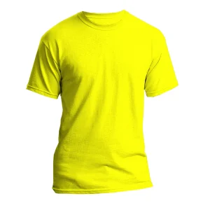 Yellow Round Neck T-Shirt - DigitalRise