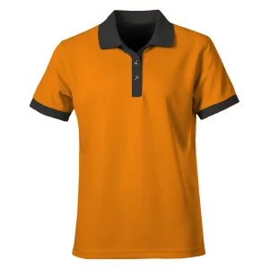 Orange/Black Polo Shirt – Unisex