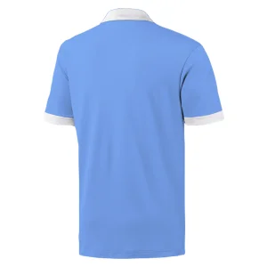 Sky Blue/White Polo Shirt – Unisex - Image 2
