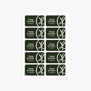 Business Card Stickers