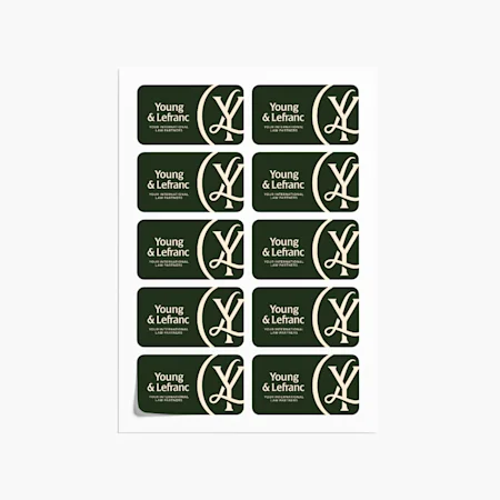 Business Card Stickers