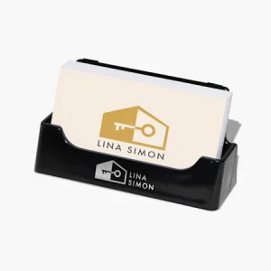 Black Acrylic Business Card Holders